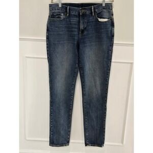 Banana Republic Mens Slim Fit Standard Jean Medium Wash Blue 34W 34L